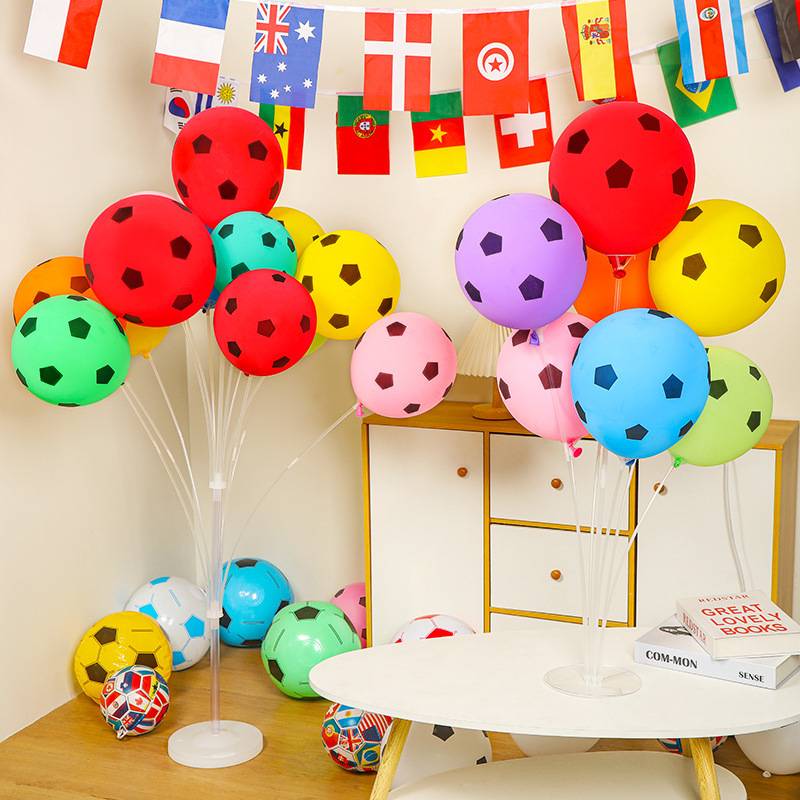 European Cup Decoration Products Shopping Mall KTV Bar Bar Sites Lottery Dressing Scenes Football Element Table Funlet Balloon