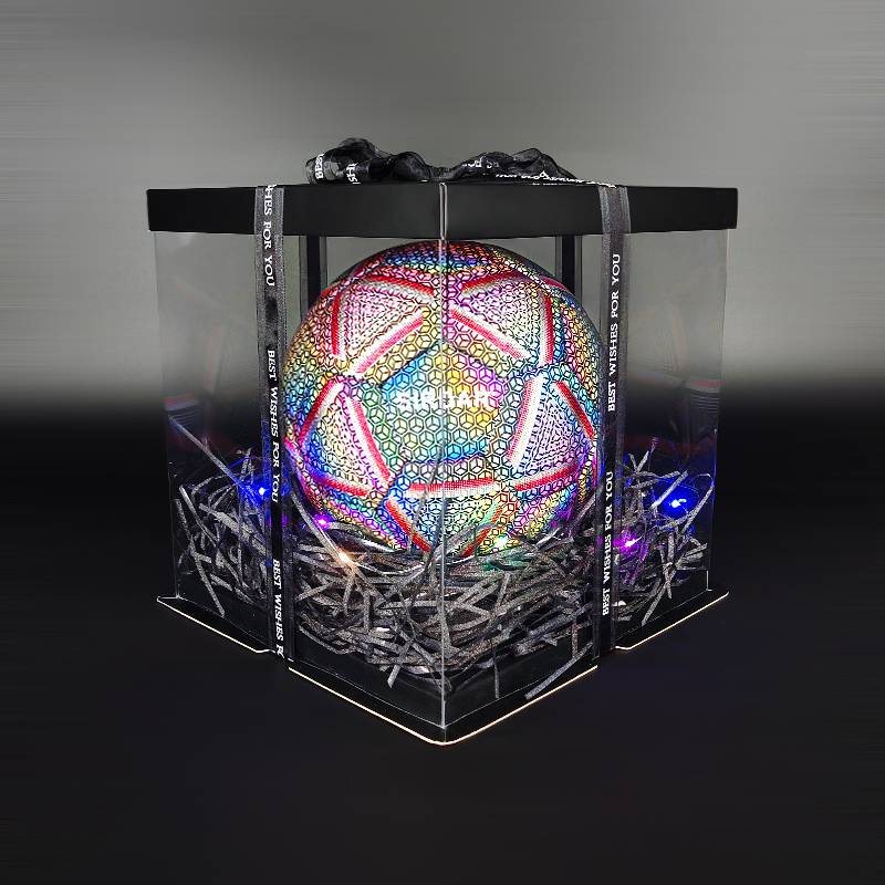 Reflective football authentic official flagship store children's elementary school students dedicated ball No. 4 boys luminous football gift