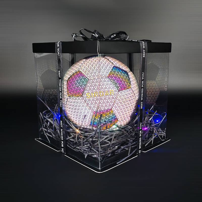 Reflective football authentic official flagship store children's elementary school students dedicated ball No. 4 boys luminous football gift