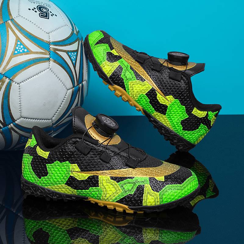 Children's football shoes boys 2024 new Falcon children's broken nail shoes boys primary school students professional training buttons