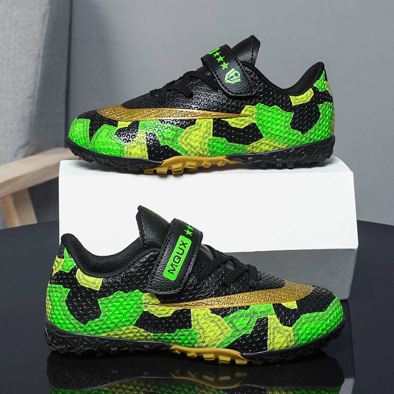 Children's football shoes boys 2024 new Falcon children's broken nail shoes boys primary school students professional training buttons
