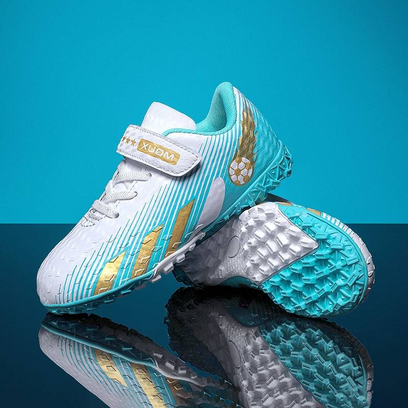 Children's football shoes boys 2024 new Falcon children's broken nail shoes boys primary school students professional training buttons