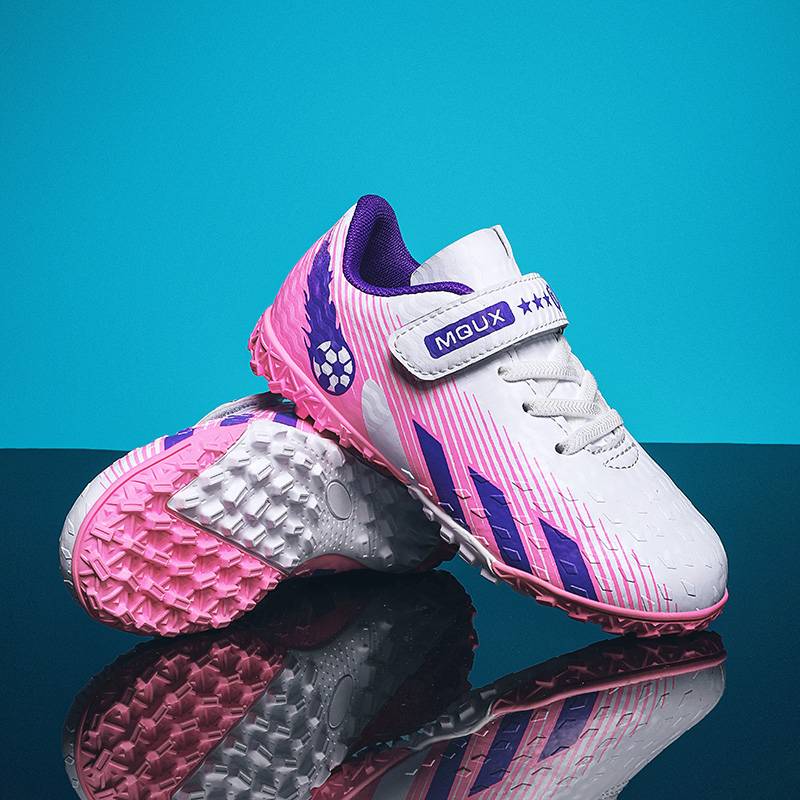 Children's football shoes boys 2024 new Falcon children's broken nail shoes boys primary school students professional training buttons