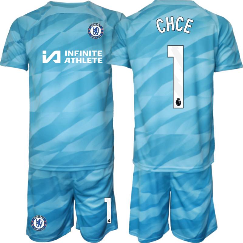 Chelsea goalkeeper No. 1 Sanchez No. 16 Mendisan will take the jersey dragon door clothes adult children's clothing football