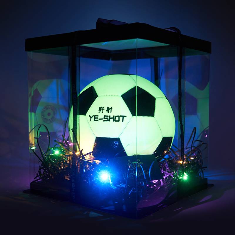 Luminous football luminous fluorescence limited edition Children primary and secondary school student boy adult model 5 training birthday gift