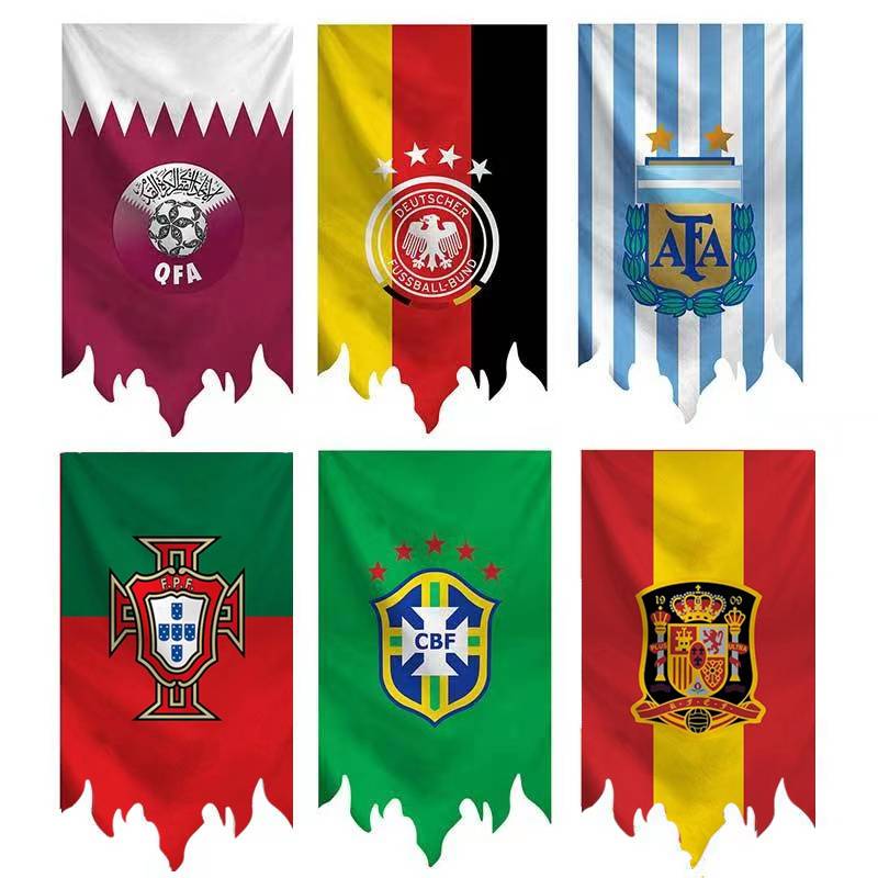 6 Sabei National Team Hanging Flag 70X125CM