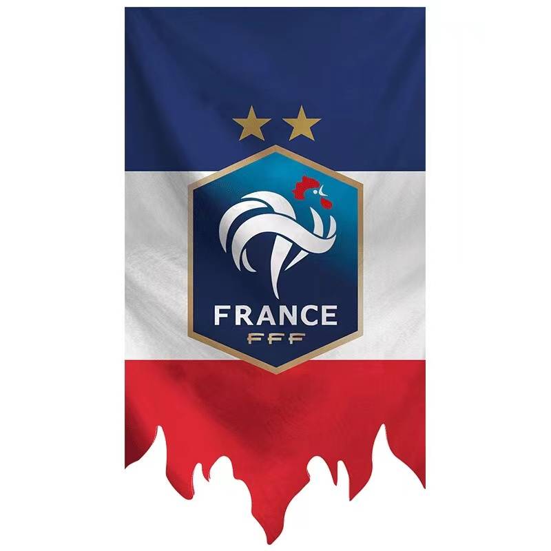 French team must be hanging flag 125x70cm