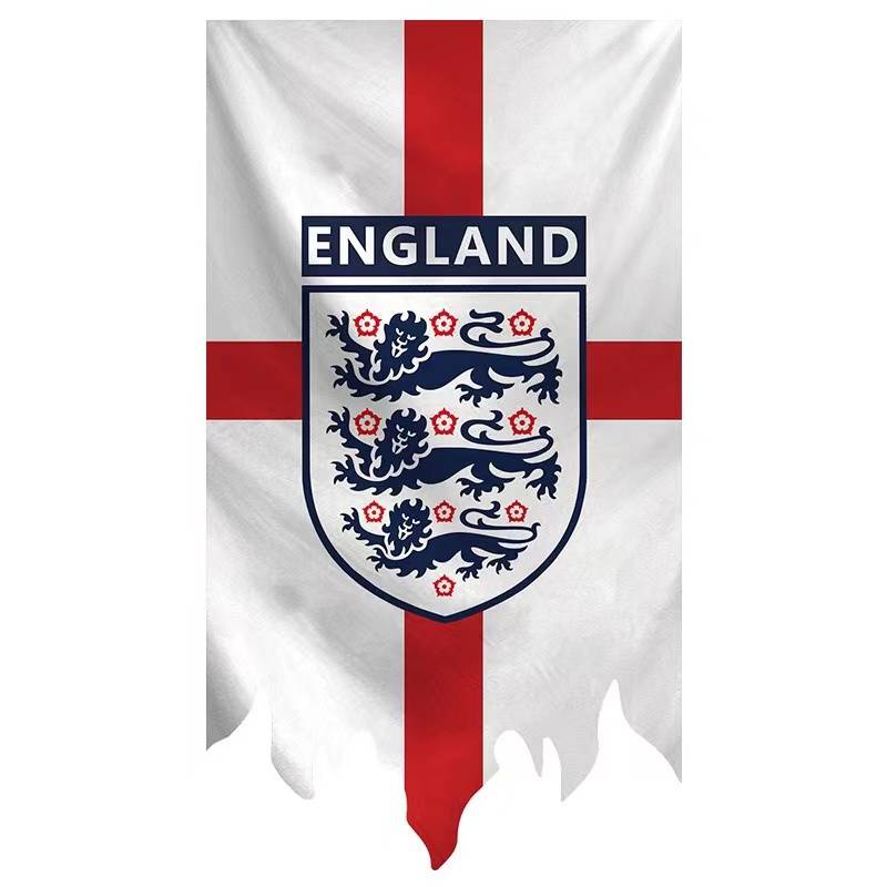 England Sushu Ding Team Hanging Flag 125X70cm