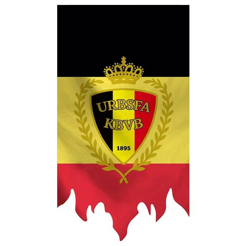 Belgian team must hang the flag 125x70cm