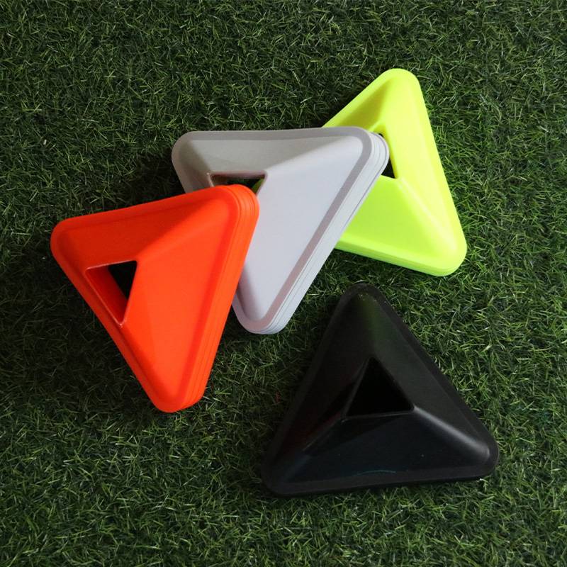Soccer training equipment to mark basketball assistive devices for children to train the square triangle