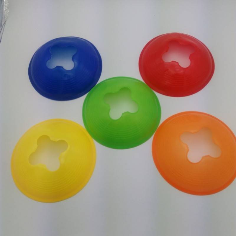 Flower mouth signs disc sports football training equipment obstacle barrel barrel barrel road barriers and label pile pile flower mouth