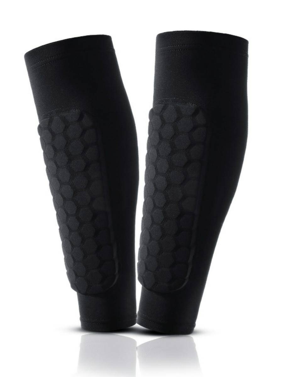 Protective calf covered tibial protective sleeve knee protective gear guards against hard pull climbing rope football knee padding socks and leg protection board