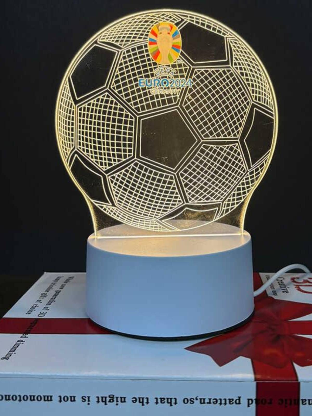 2024 European Cup Football Light Lights Fan Products Surrounding Atmosphere A sense of small table lamp souvenirs Creative ornaments