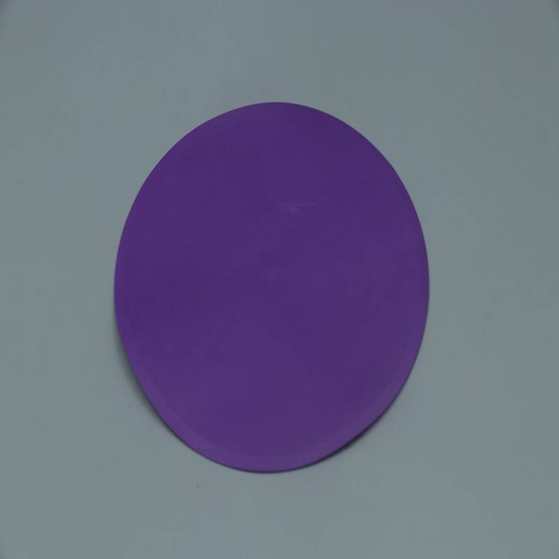23 cm flat logo disc 10 purple purple