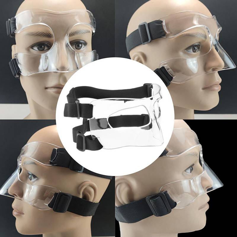 Basketball mask facial nose mask NBA mask sports gear anti -collision protection nasal play basketball game equipment