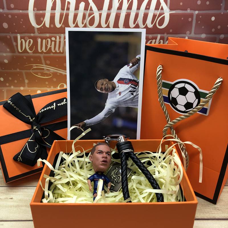 French Mbappe hanging decorative gift box