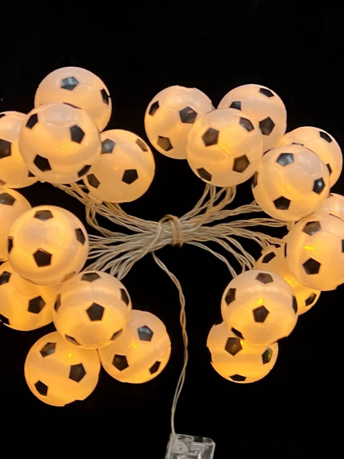 Champions League European Cup Propaganda Bar KTV Lighting Football Light atmosphere Theme layout Light Strings