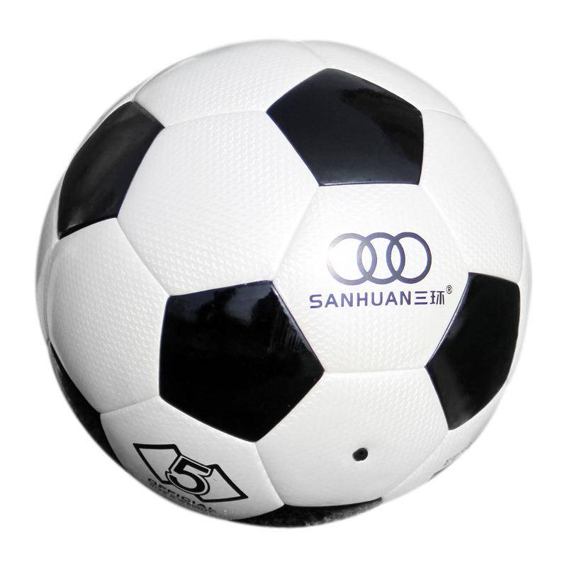 Three Ring World Cup Football Machine Sittage Skin Super Fiber Pu Hot Patch Thickens Deep Explosion No. 5 Training Competition Football
