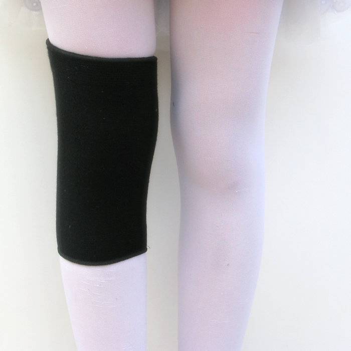 Genuine summer breathable ultra -thin whole cotton children's knee padding children sports dance dancing volleyball football anti -attack gear