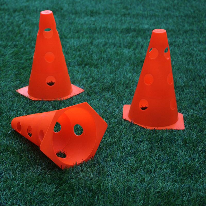 Orange 10 23 cm with holes