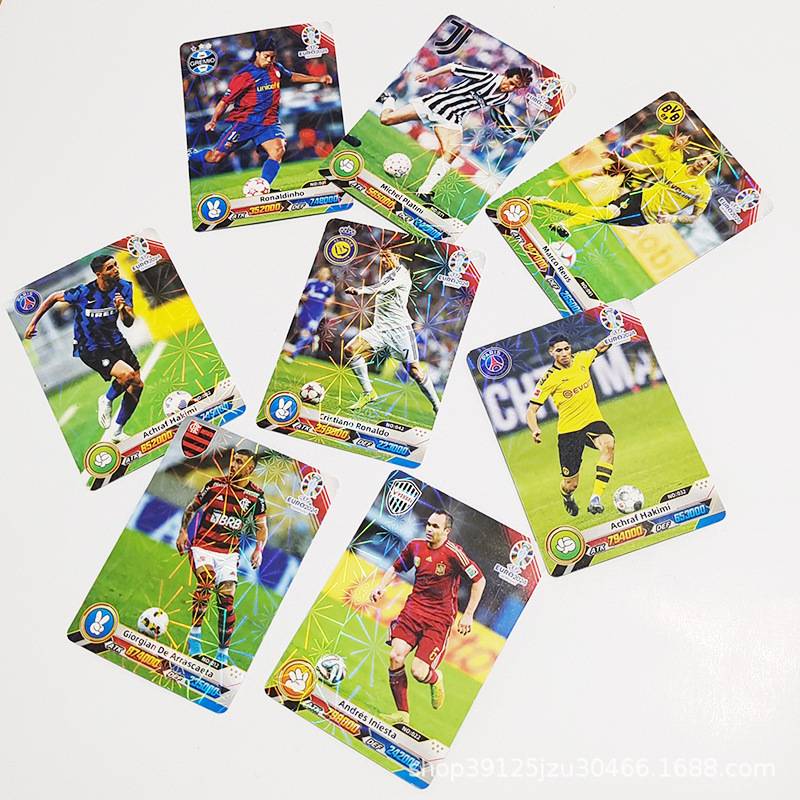 2024 German European Cup Football Star Card C Ronali Michallie Bapene Malmar