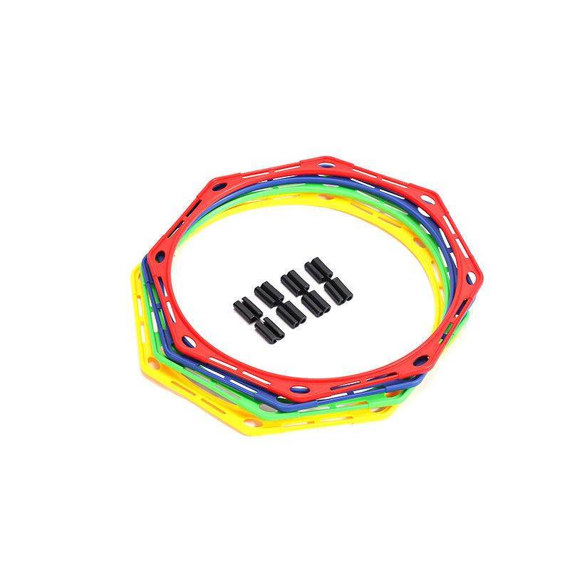 5 (mixed colors) of eight deformation training circles get 5 buckles