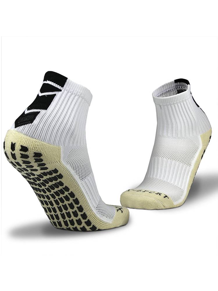 Professional nylon football training socks short tube thickened towel bottom bottom, sweat, wear, abrasion, anti -slide, rubber granules