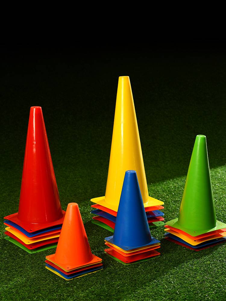 18/23/32/38/48cm Mark barrel basketball football training equipment obstacle barrier cone ice cream tube bucket