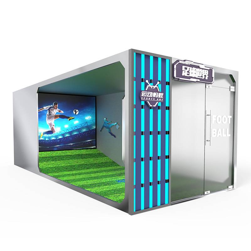 Interactive projection football large digital sports project smart indoor sports adult children experience hall can be customized