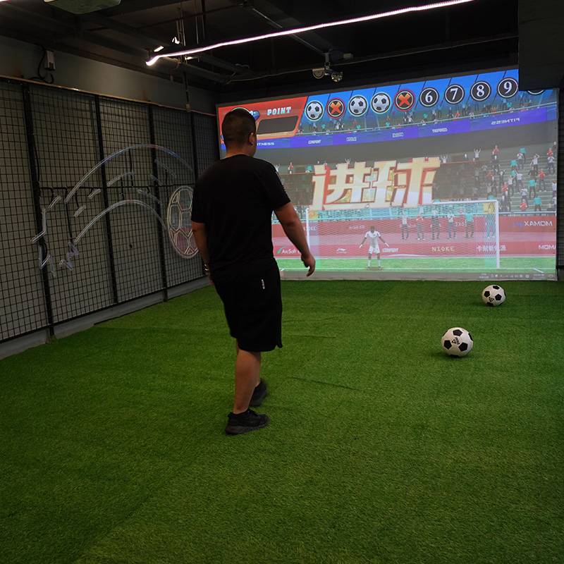 Interactive projection football large digital sports project smart indoor sports adult children experience hall can be customized