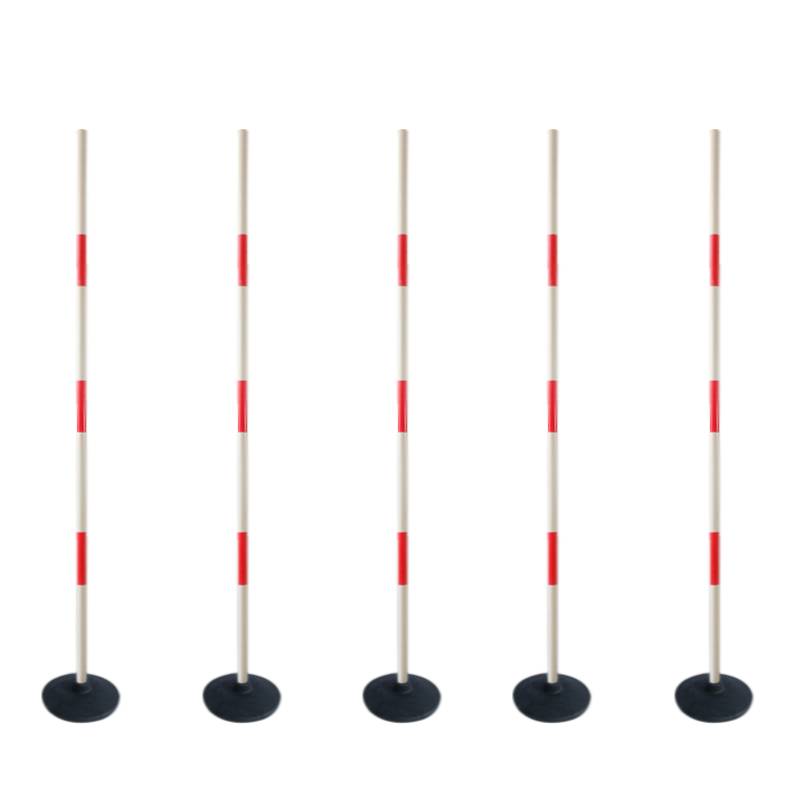 Specific football training equipment basketball snake -shaped running auxiliary equipment middle school entrance examination traffic signs rod pile barrier obstacles