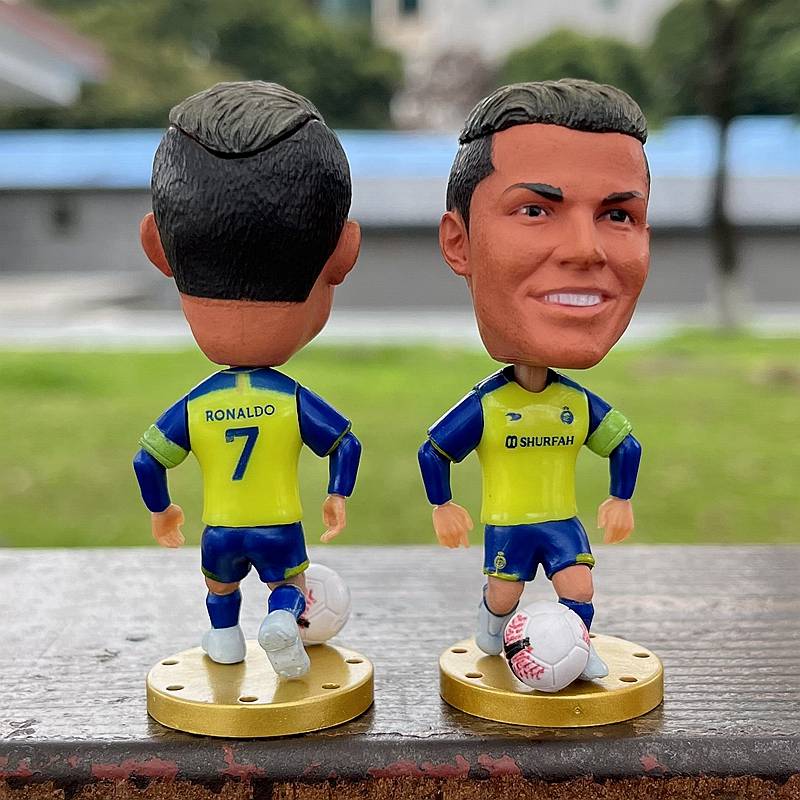 Riya's smiley Ronaldo