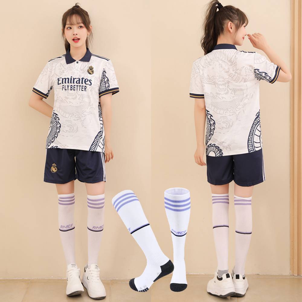 Football uniform women's men's sets of loose student sports competition training clothes custom football jersey children's jersey