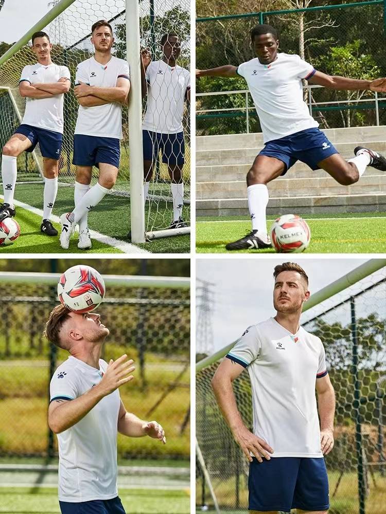 Kelme Karmei's football uniform short -sleeved suit customized adult children, children and women training competition jersey print number