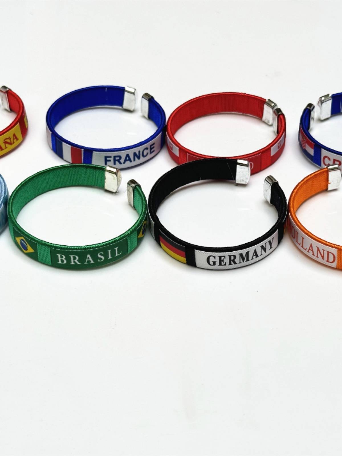 European Cup Propaganda Products Souvenir Gifts, Germany, Belgium, Argentine England Portuguese fans bracelet
