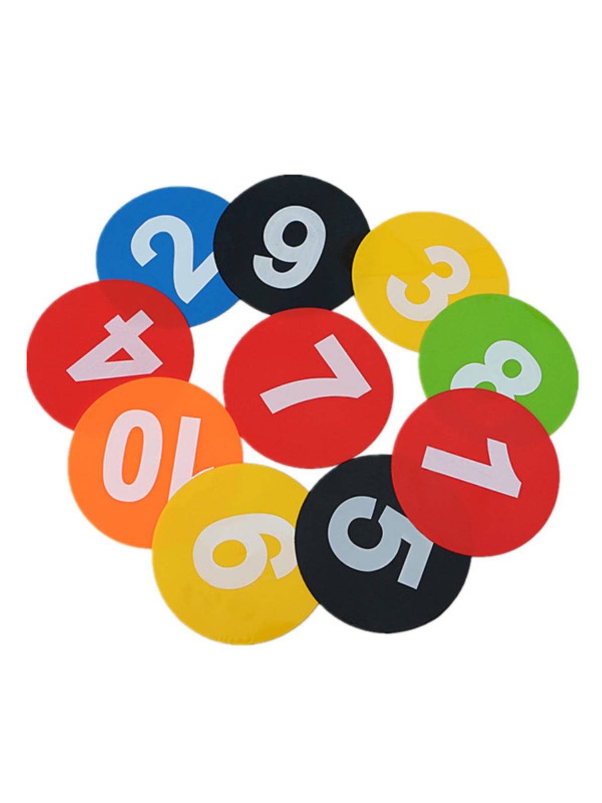 Digital logo disc printmaking cushion Children's Basketball Hall football pace training obstacle to the landmark floor mat