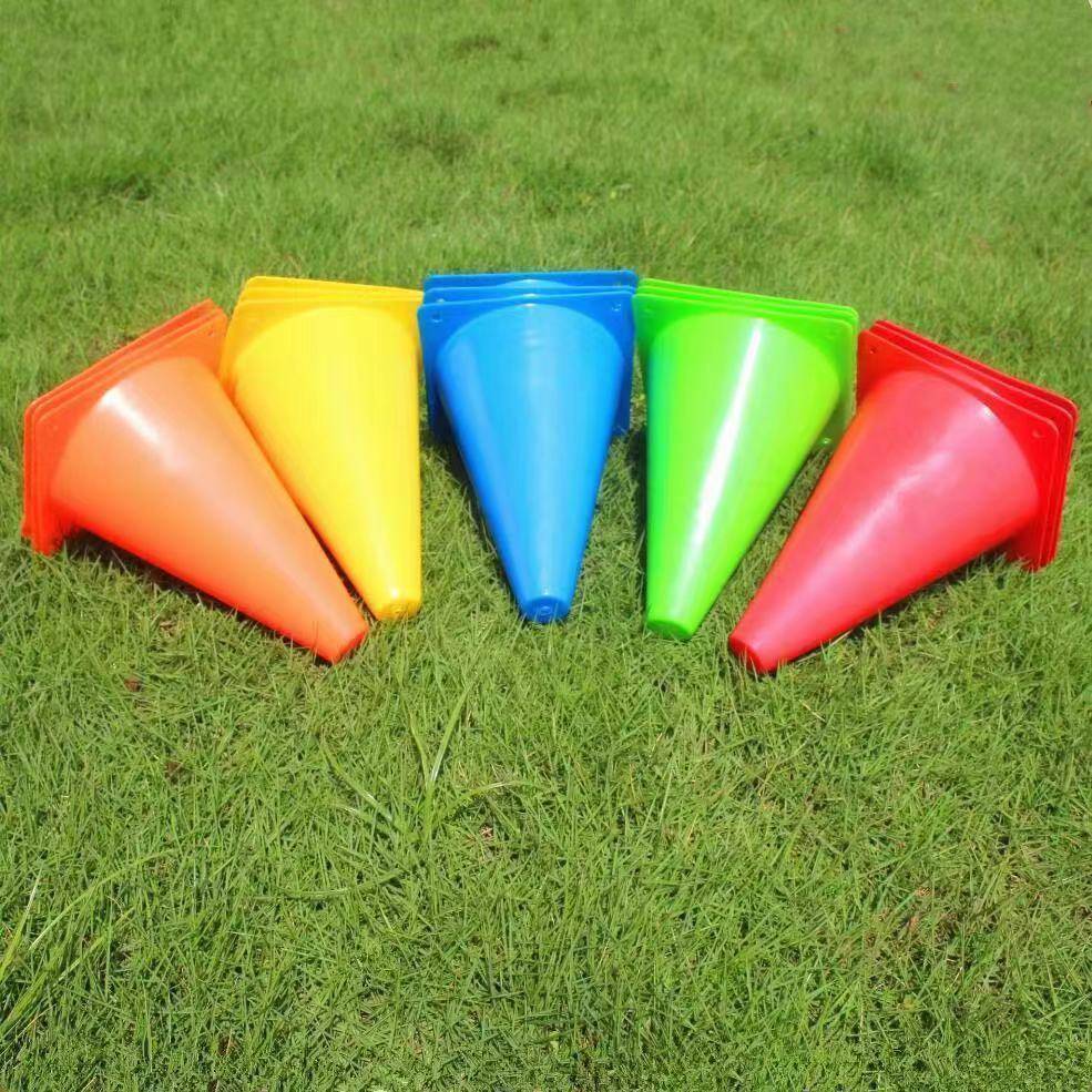 Mark barrel basketball training obstacle disc Wrap the ice cream pile pile pile football training auxiliary equipment cone -shaped bucket