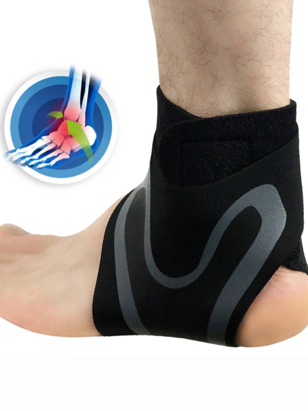 Sports ankles and ankles for women and men to protect their ankles from spraining and rehab basketball for foot and foot