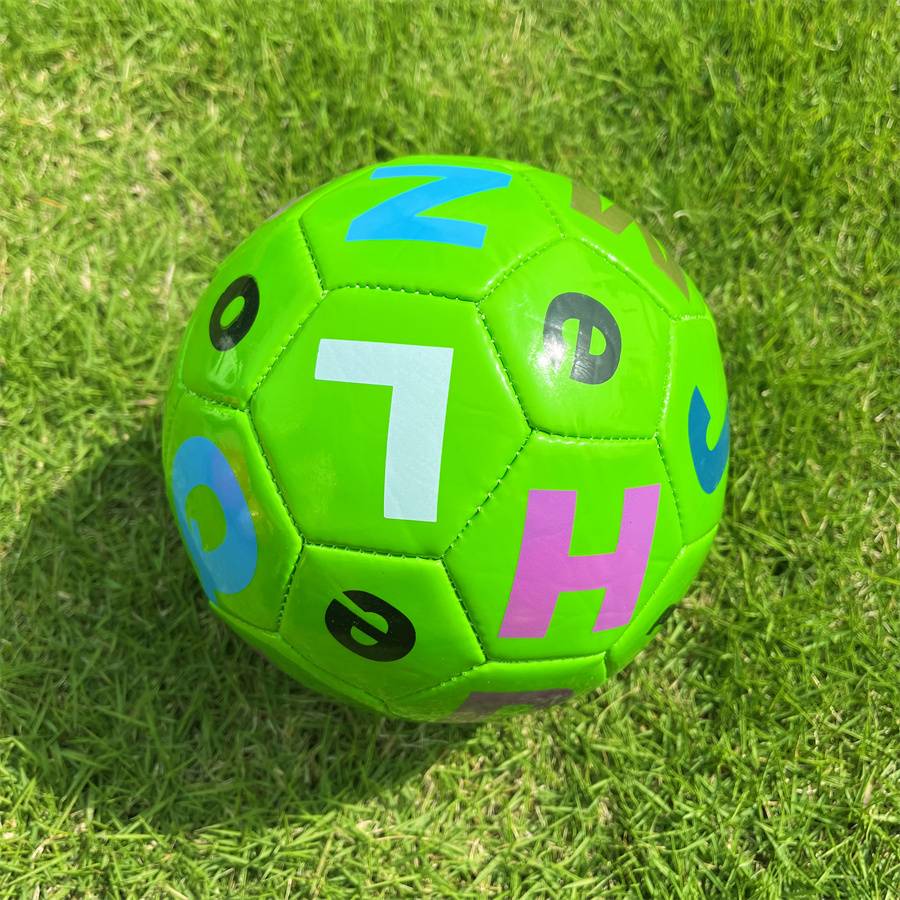 Children's special puzzle digital small ball colorful kindergarten baby learning color inflatable environmental protection toy football