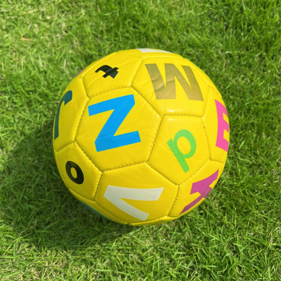 Children's special puzzle digital small ball colorful kindergarten baby learning color inflatable environmental protection toy football