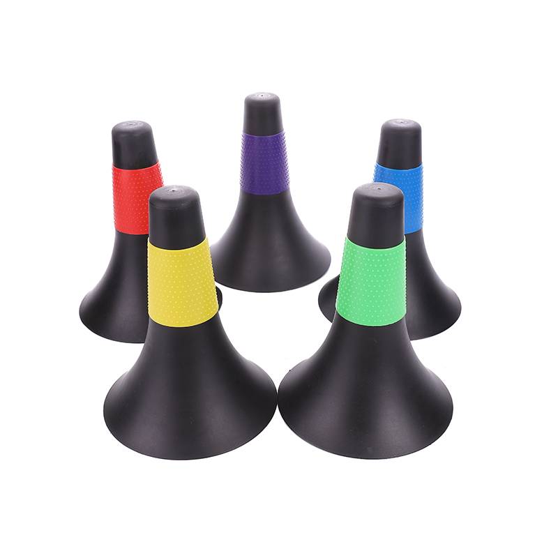 Mixing five cones with matte basketball