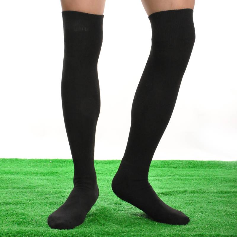Soccer stockings, adult stockings, slid through the knee