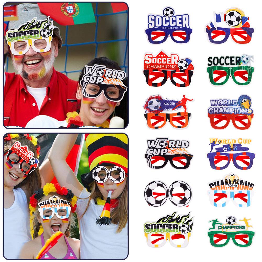 2024 Football Glasses Football League Bar Club Party Decoration Private Decoration Private Protyle European Cup Fan Products Gift