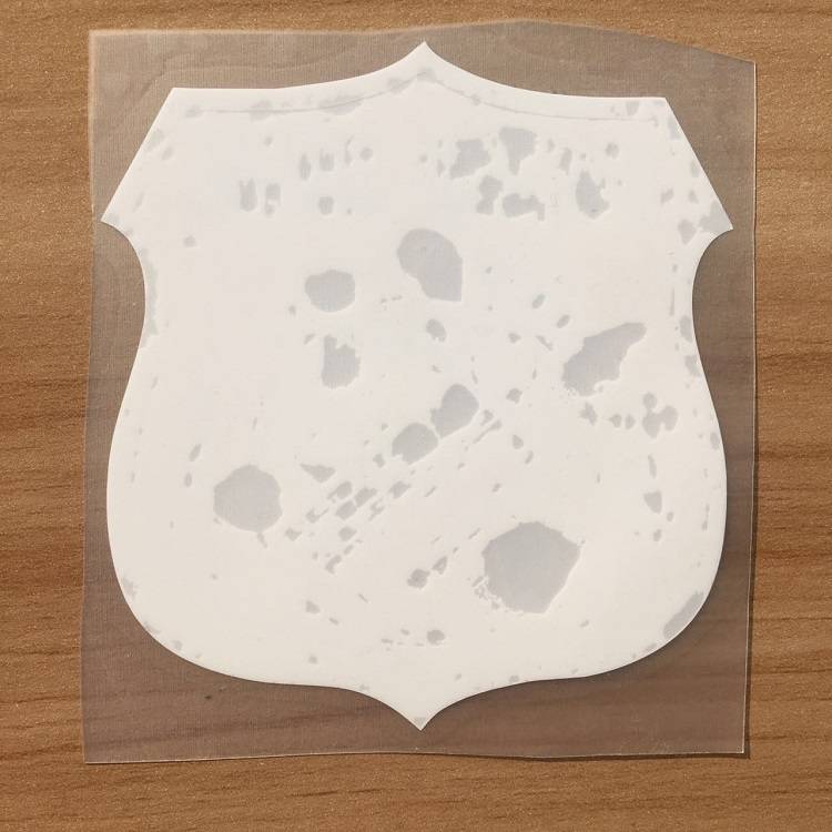 Dalian Shide Hot Printing team emblem fans DIY custom team marking eight -crowned champion wind raincoat football team stickers