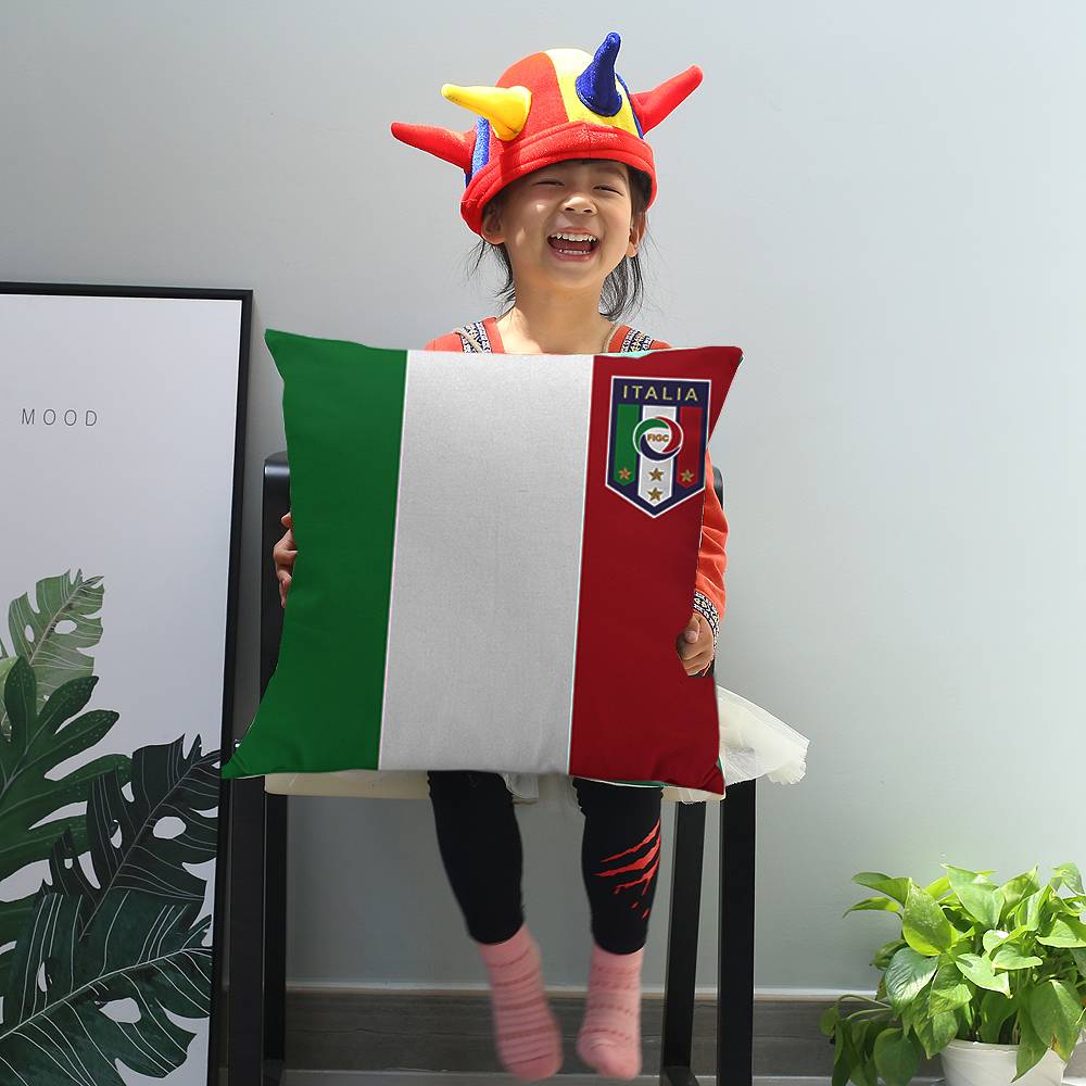 The European Cup Hui Star Star Spanish Fan Football Club National Team Pillow Pillow Cushion Wine Decoration Products
