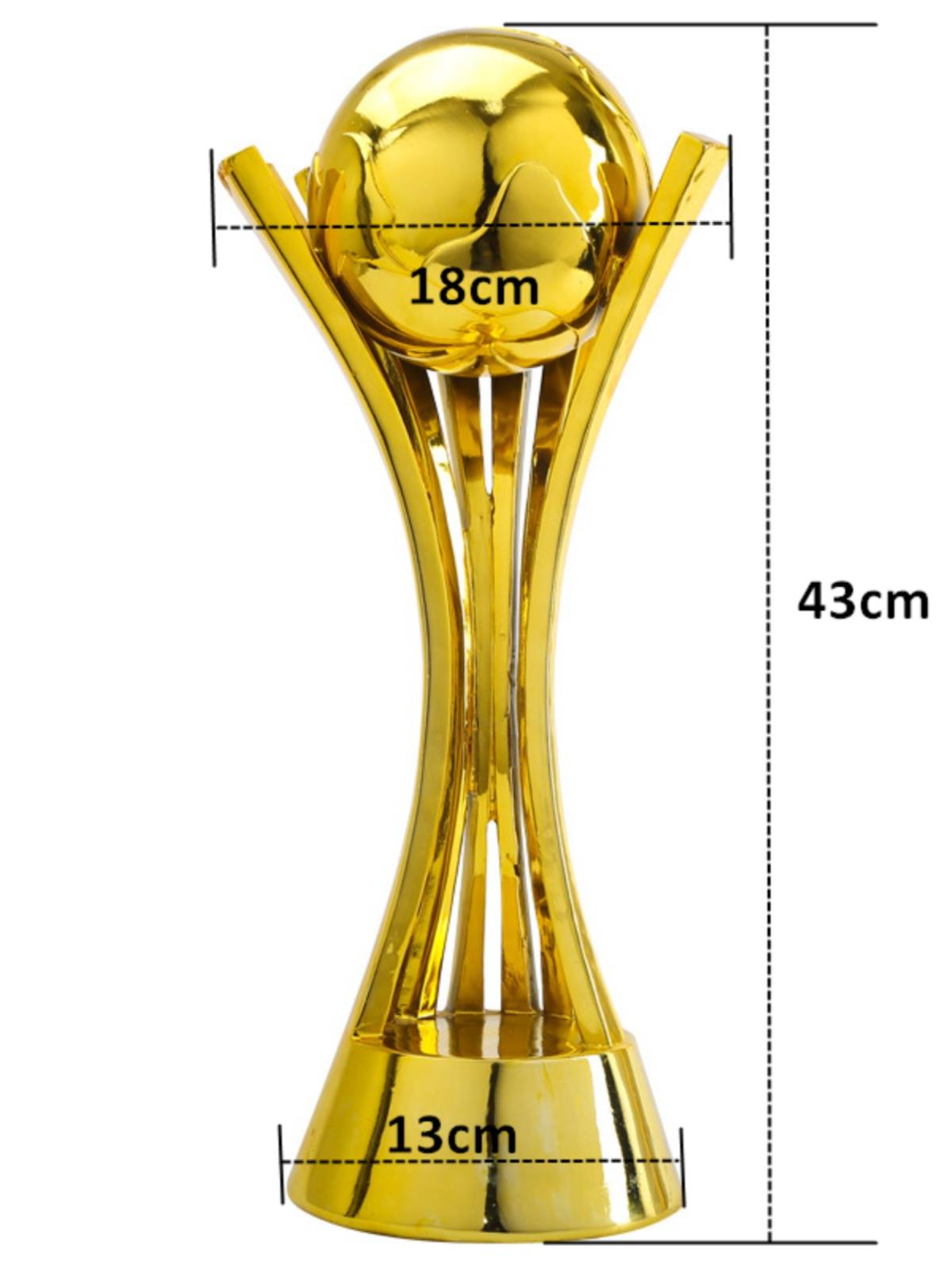 UEFA Champions League World Cup commemorative version of metal football trophy in Serie A Premier League event summer vacation high -quality gifts