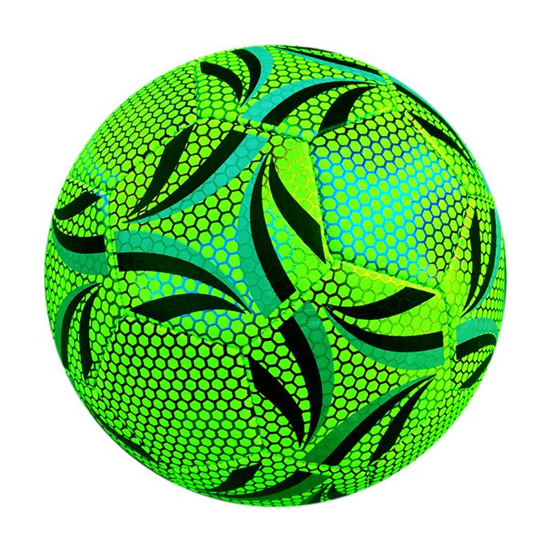 Luminous football fluorescence 3rd ring third ring children No. 4 adult junior high school student Flash 5 elementary school students dedicated reflection