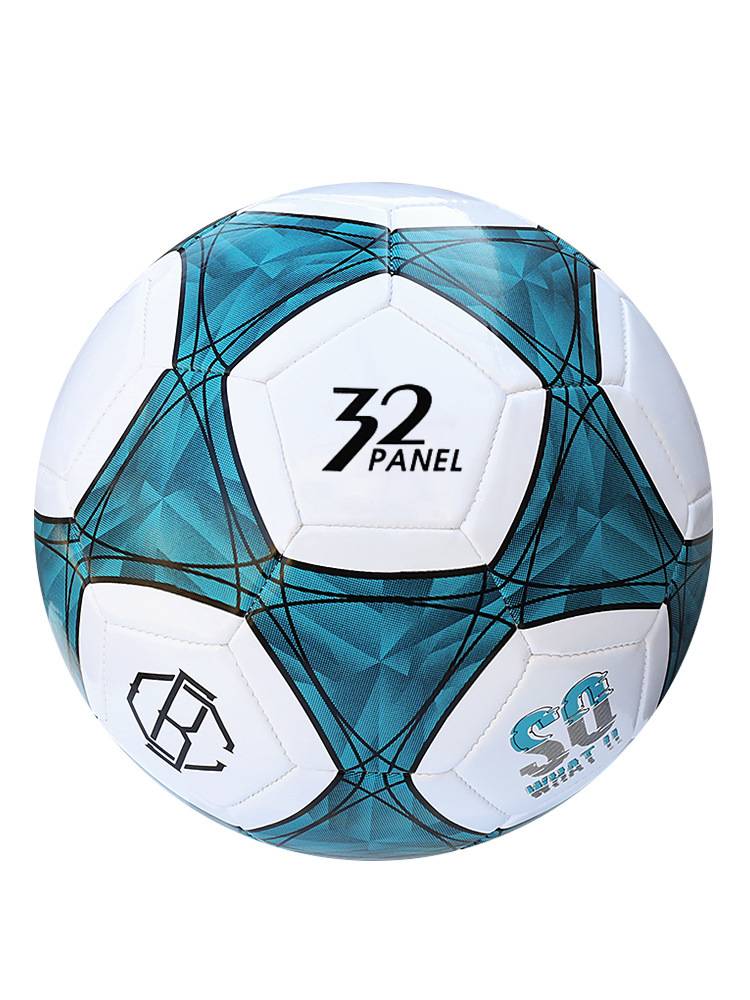 Football Children No. 4 No. 5 adult primary and secondary school student training competition World Cup Black and White PVC sewing PU