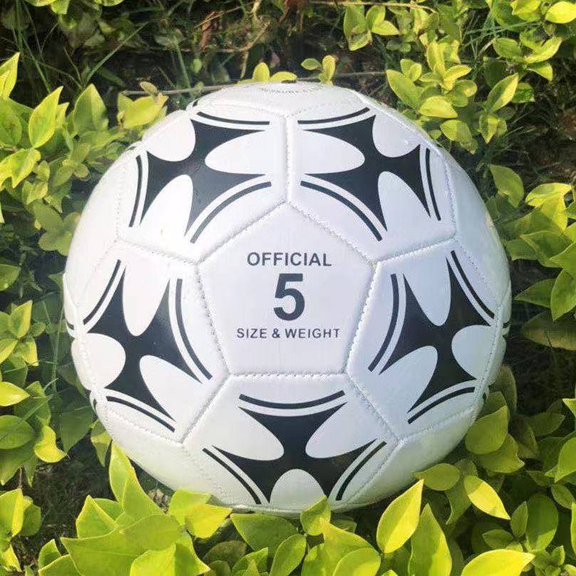 New model 5 machine PVC football primary and secondary school children training competition for adult wear resistance No. 4 ball