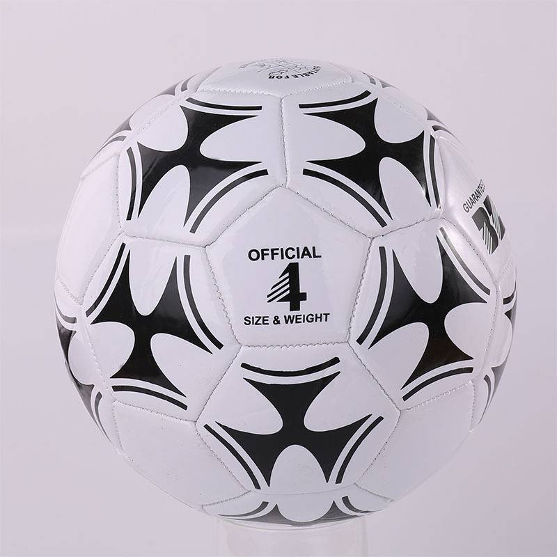 New model 5 machine PVC football primary and secondary school children training competition for adult wear resistance No. 4 ball